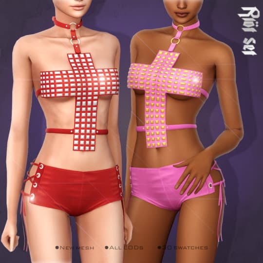 Галерея мода Коллекция одежды HexBound CC collection #1